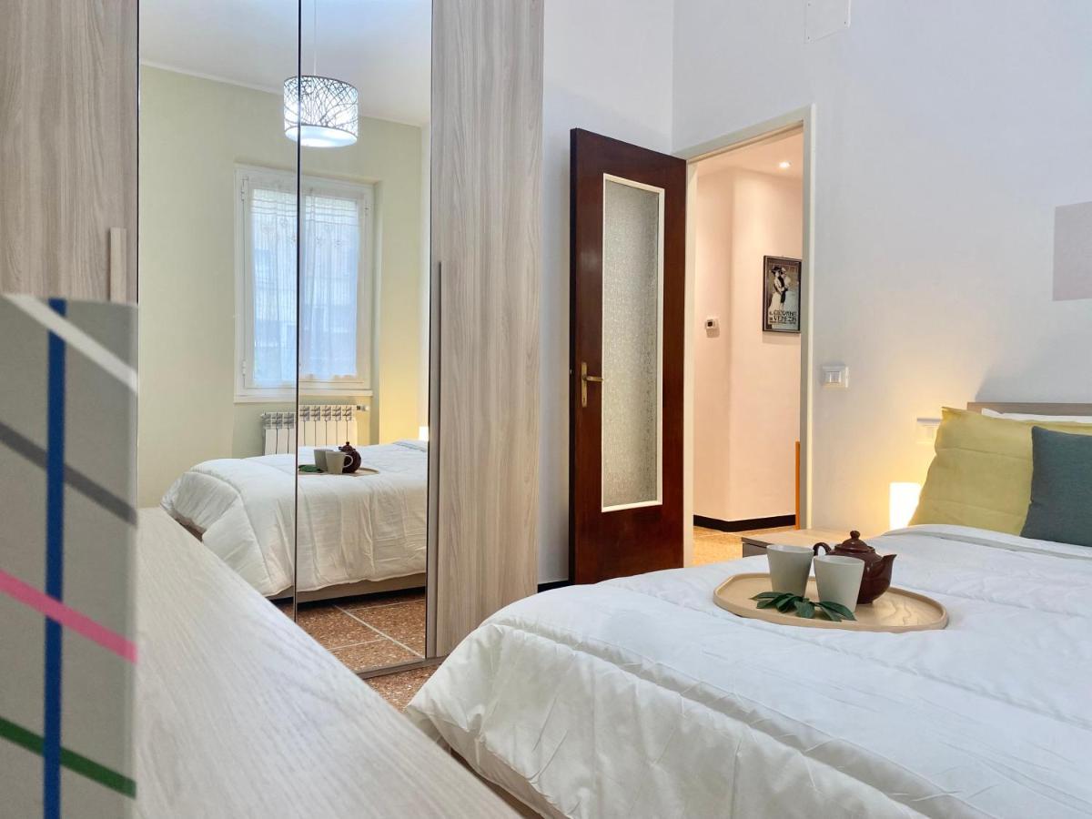 Casaviva-Trilocale Con Giardino E Posteggio A Rapallo Appartement Buitenkant foto